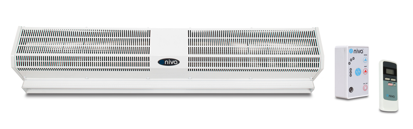 Lena Endüstriyel Su Serpantinli Hava Perdesi