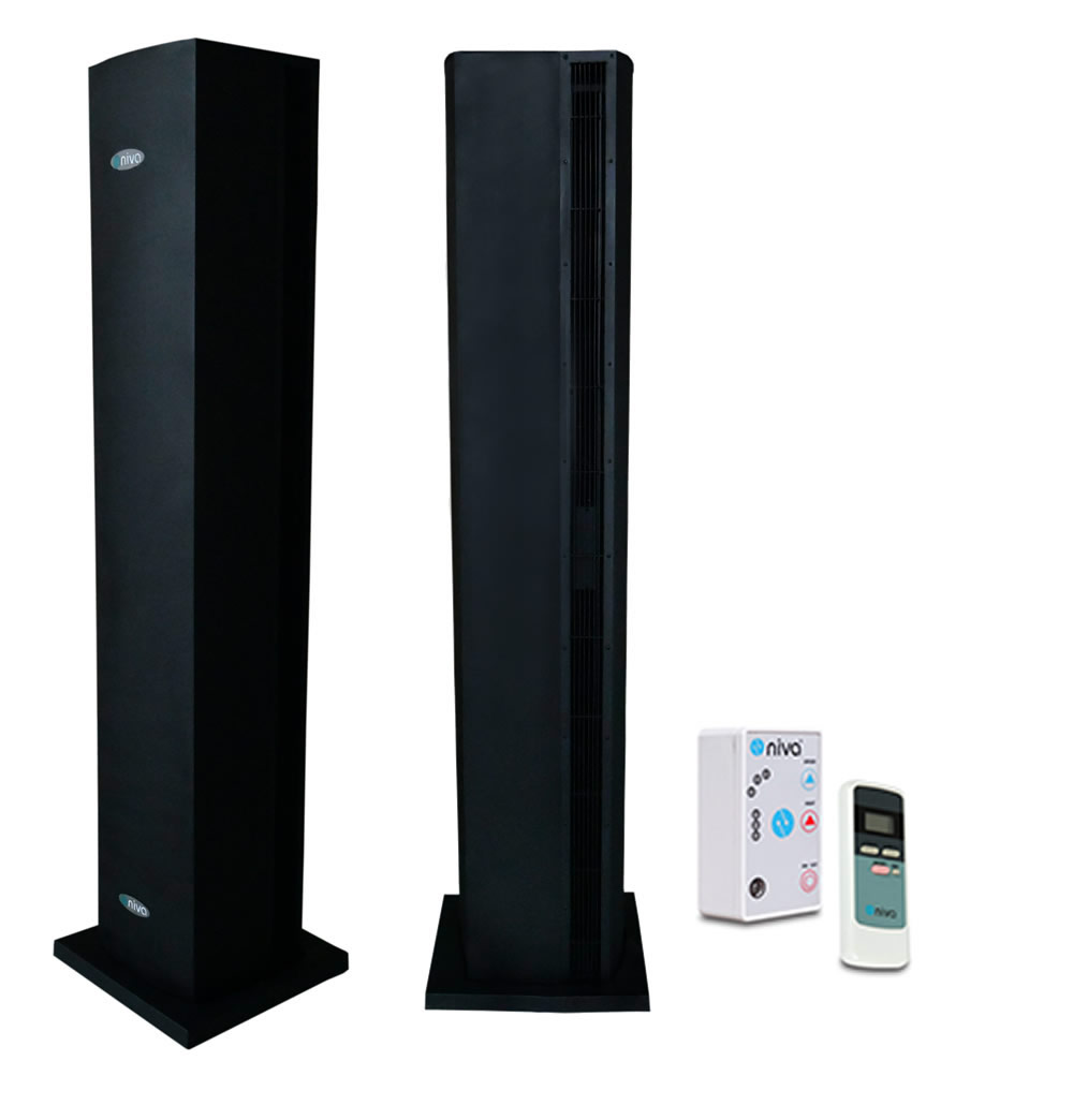 Dikey Tip Isıtıcılı Hava Perdesi